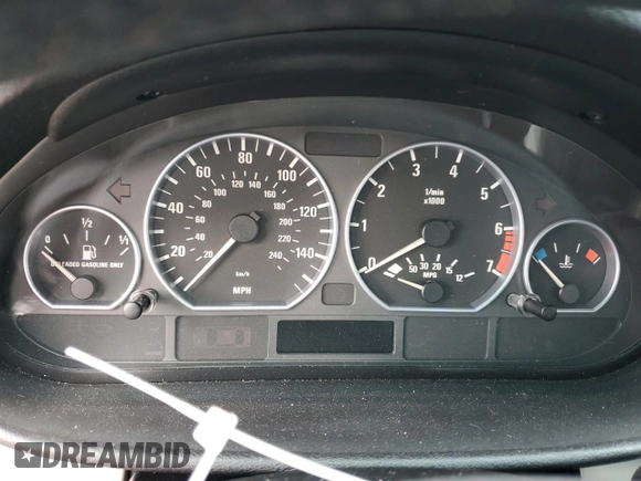 2002 BMW 3 Series 330i with VIN WBAEV53472KM01780, listed as a Copart auction lot 80667794 with 0 mi miles and Salvage Title. Bid and sale history available at carsss.com. Image 9.