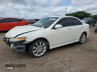 2006 Acura TSX z VIN JH4CL96886C007824, wystawiony jako Copart lot #58952195 z przebiegiem 229 402 mil mil oraz Szkoda całkowita • Salvage title. Historia ofert i sprzedaży dostępna na DreamBid. Obrazek 1.