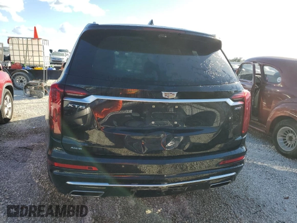 2020 Cadillac XT6 AWD Premium Luxury with VIN 1GYKPFRS3LZ102883, listed as a Copart auction lot 75562674 with 105,428 mi miles and Non Repairable. Bid and sale history available at carsss.com. Image 6.