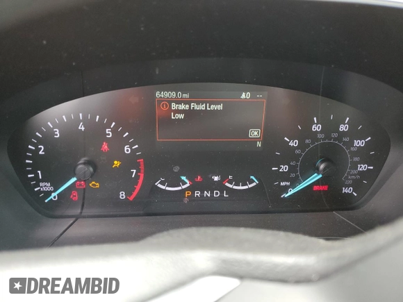 2020 Ford Escape SE z VIN 1FMCU9G68LUC29423, wystawiony jako Copart lot #53179445 z przebiegiem 64 909 mil mil oraz Szkoda całkowita • Salvage title. Historia ofert i sprzedaży dostępna na DreamBid. Obrazek 9.