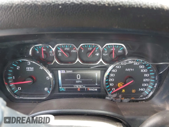 2016 Chevrolet Silverado 1500 LT with VIN 1GCVKREC5GZ152028, listed as a IAAI auction lot 42196516 with 178,767 mi miles and . Bid and sale history available at DreamBid. Image 7.