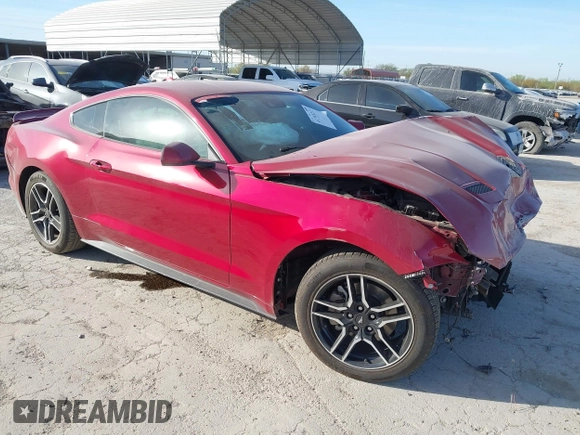 2021 Ford Mustang EcoBoost with VIN 1FA6P8TH8M5101579, listed as a IAAI auction lot 41793217 with 62,897 mi miles and . Bid and sale history available at DreamBid. Image 1.