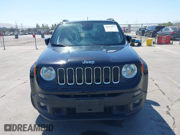 2018 Jeep Renegade Latitude with VIN ZACCJBBB2JPH44585, listed as a IAAI auction lot 42392971 with 64,185 mi miles and . Bid and sale history available at DreamBid. Image 12.