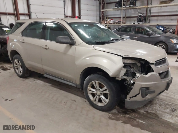 2014 Chevrolet Equinox LS with VIN 2GNALAEK1E1112188, listed as a IAAI auction lot 41478255 with 144,712 mi miles. Bid and sale history available at carsss.com. Image 1.