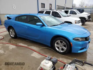 2019 Dodge Charger SXT with VIN 2C3CDXBG6KH510456, listed as a Copart auction lot 45926585 with 54,991 mi miles and Salvage Title. Bid and sale history available at carsss.com. Image 4.