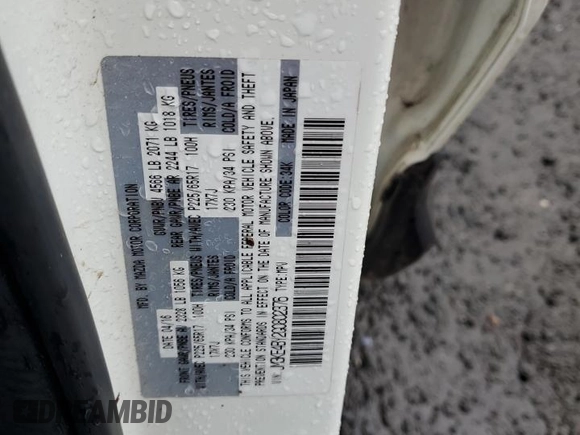 2016 Mazda CX-5 Sport z VIN JM3KE4BY2G0802376, wystawiony jako Copart lot #55976585 z przebiegiem 112 600 mil mil oraz Szkoda całkowita • Salvage title. Historia ofert i sprzedaży dostępna na DreamBid. Obrazek 12.