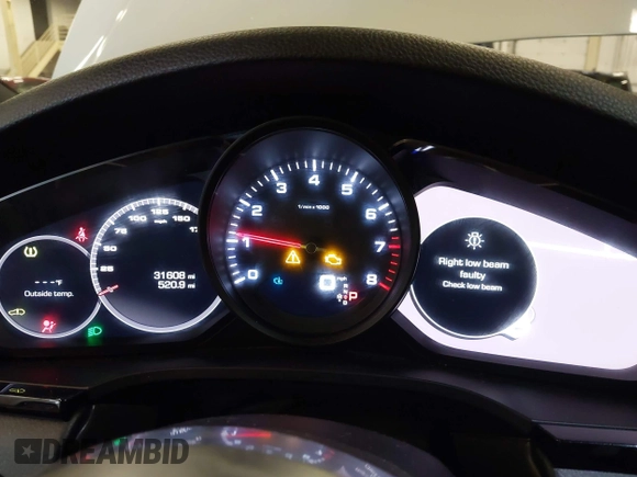 2021 Porsche Cayenne with VIN WP1AA2AY2MDA02282, listed as a IAAI auction lot 41960123 with 31,608 mi miles and . Bid and sale history available at DreamBid. Image 7.