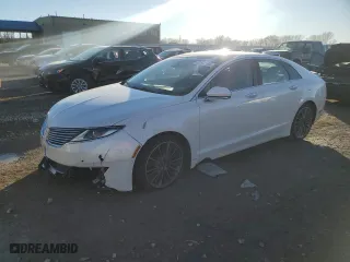 2015 Lincoln MKZ with VIN 3LN6L2JK1FR616291, listed as a Copart auction lot 83562204 with 130,032 mi miles and Salvage Title. Bid and sale history available at carsss.com. Image 1.