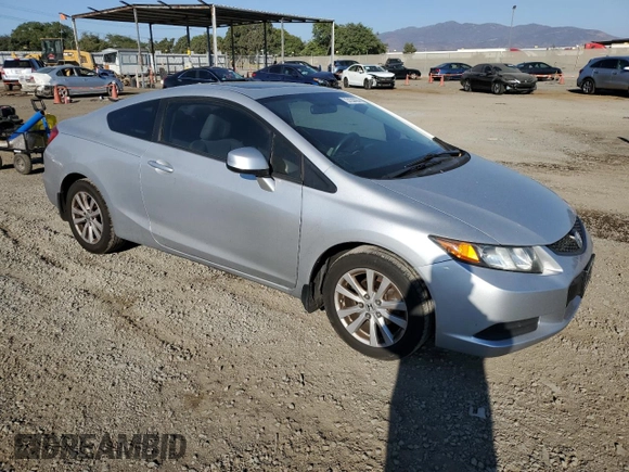 2012 Honda Civic Cpe EX with VIN 2HGFG3B86CH506914, listed as a Copart auction lot 73133784 with 134,950 mi miles and Salvage Title. Bid and sale history available at carsss.com. Image 4.