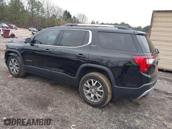 2021 GMC Acadia SLT with VIN 1GKKNMLS0MZ209789, listed as a IAAI auction lot 41521978 with 104,690 mi miles. Bid and sale history available at carsss.com. Image 3.