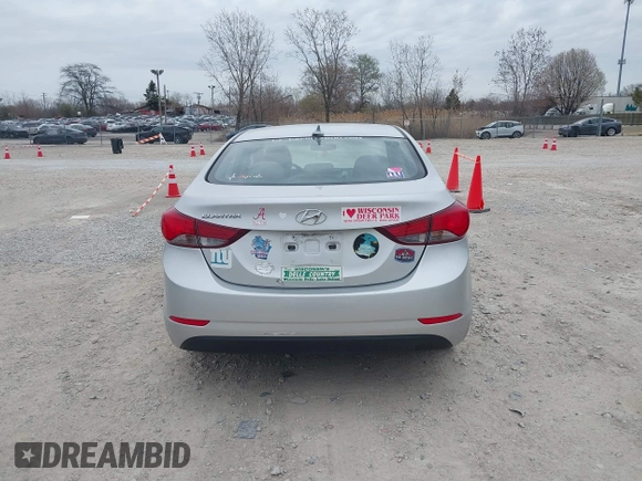 2016 Hyundai Elantra SE with VIN 5NPDH4AE7GH728956, listed as a IAAI auction lot 42060018 with 199,829 mi miles. Bid and sale history available at carsss.com. Image 16.