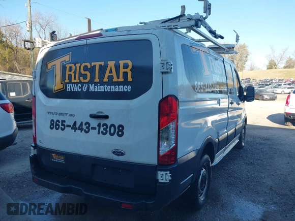2015 Ford Transit Cargo with VIN 1FTNE1ZM8FKB32441, listed as a IAAI auction lot 41303171 with 203,302 mi miles and . Bid and sale history available at carsss.com. Image 4.