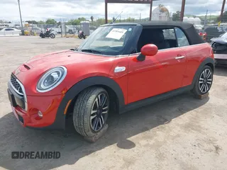 2019 MINI Convertible Cooper S with VIN WMWWG9C58K3E40700, listed as a IAAI auction lot 41985685 with 29,128 mi miles. Bid and sale history available at carsss.com. Image 17.