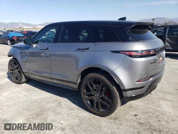 2023 Land Rover Range Rover Evoque Dynamic SE with VIN SALZL2FXXPH200712, listed as a Copart auction lot 44524795 with 20,502 mi miles and Salvage Title. Bid and sale history available at carsss.com. Image 2.