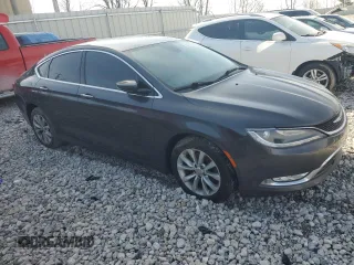2015 Chrysler 200 C with VIN 1C3CCCCG8FN605530, listed as a Copart auction lot 48459805 with 102,326 mi miles and Clean Title. Bid and sale history available at carsss.com. Image 4.