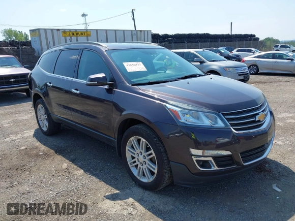 2015 Chevrolet Traverse LT с VIN 1GNKVGKD8FJ367936, выставлен на аукционе IAAI как лот 42650117 с пробегом 92 053 миль миль и . История ставок и продаж доступна на DreamBid. Изображение 1.