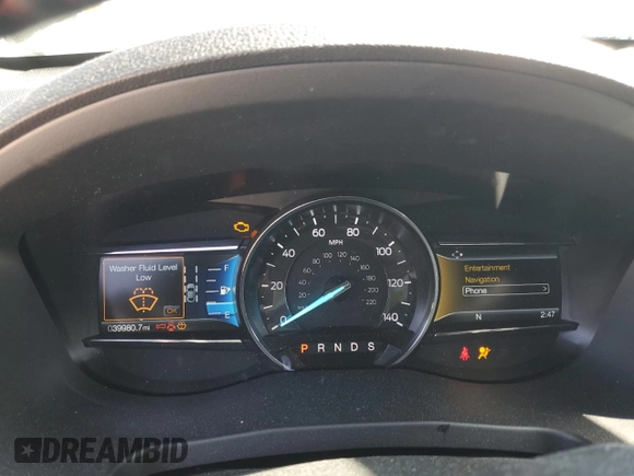 2019 Ford Explorer Sport with VIN 1FM5K8GT0KGB32227, listed as a Copart auction lot 56478445 with 39,980 mi miles and Salvage title. Bid and sale history available at DreamBid. Image 9.