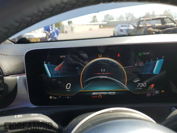 2020 Mercedes-Benz CLA 45 AMG with VIN W1K5J5DB3LN084453, listed as a Copart auction lot 49247864 with 62,042 mi miles and . Bid and sale history available at DreamBid. Image 9.