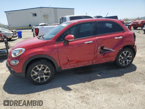 2016 FIAT 500X Trekking with VIN ZFBCFYCT3GP339520, listed as a Copart auction lot 57716325 with Not provided miles and Salvage title. Bid and sale history available at DreamBid. Image 1.