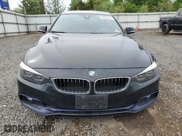 2019 BMW 4 Series 430i xDrive with VIN WBA4J3C50KBL10922, listed as a Copart auction lot 56553475 with 99,685 mi miles and Salvage title. Bid and sale history available at DreamBid. Image 5.