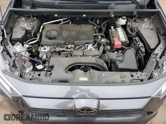 2019 Toyota RAV4 XLE with VIN 2T3P1RFV3KW044091, listed as a Copart auction lot 48116145 with 46,008 mi miles and Salvage Title. Bid and sale history available at DreamBid. Image 13.