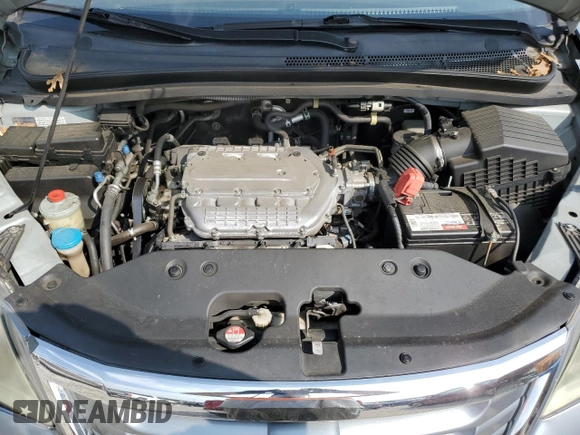 2010 Honda Odyssey EX with VIN 5FNRL3H48AB086975, listed as a Copart auction lot 60258265 with 184,344 mi miles and Salvage title. Bid and sale history available at DreamBid. Image 12.