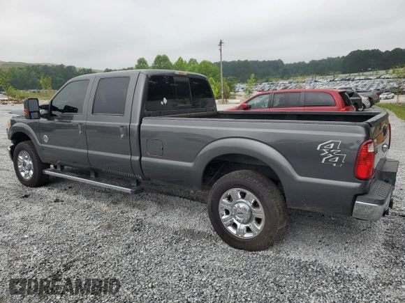 2015 Ford F-250 Lariat with VIN 1FT7W2BT5FEA44216, listed as a Copart auction lot 58973685 with 355,729 mi miles and Salvage title. Bid and sale history available at DreamBid. Image 2.