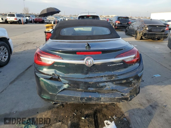 2018 Buick Cascada Sport Touring with VIN W04WJ3N55JG075342, listed as a Copart auction lot 84555334 with 69,300 mi miles and Salvage Title. Bid and sale history available at DreamBid. Image 6.