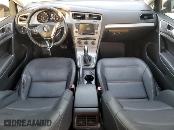 2016 Volkswagen Golf SportWagen TSI S with VIN 3VWC17AU1GM520068, listed as a Copart auction lot 75169214 with 103,329 mi miles and Salvage Title. Bid and sale history available at carsss.com. Image 8.