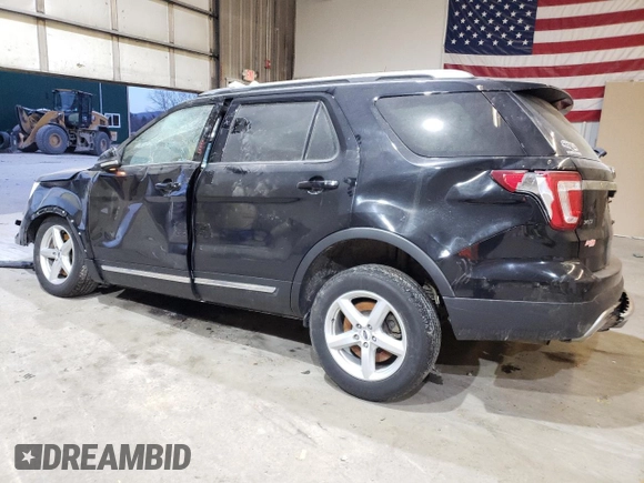 2017 Ford Explorer XLT with VIN 1FM5K8D82HGD46662, listed as a Copart auction lot 87269264 with Not Provided miles and Salvage Title. Bid and sale history available at DreamBid. Image 2.