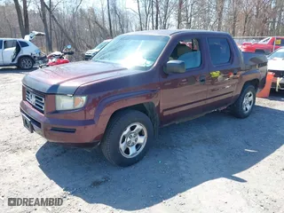2008 Honda Ridgeline RT with VIN 2HJYK16248H519809, listed as a IAAI auction lot 42103353 with 247,420 mi miles. Bid and sale history available at carsss.com. Image 2.
