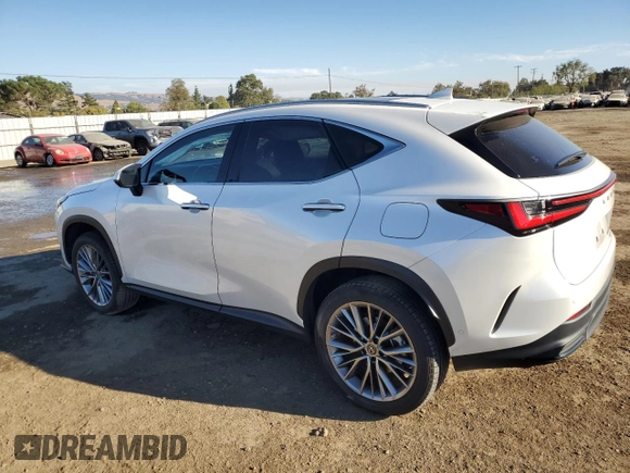 2023 Lexus NX 350h Luxury with VIN JTJHKCEZ1P5008530, listed as a Copart auction lot 77822014 with 32,615 mi miles and Salvage Title. Bid and sale history available at DreamBid. Image 2.