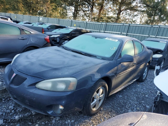 2008 Pontiac Grand Prix with VIN 2G2WP552781117446, listed as a Copart auction lot 49675895 with 242,251 mi miles and Clean Title. Bid and sale history available at carsss.com. Image 1.