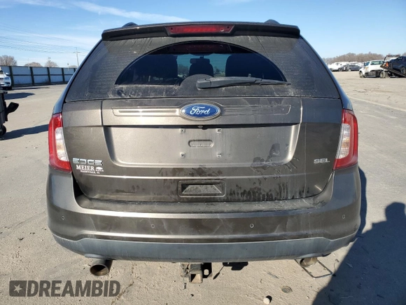 2011 Ford Edge SEL with VIN 2FMDK3JCXBBB31682, listed as a Copart auction lot 42415025 with 223,242 mi miles and Salvage Title. Bid and sale history available at DreamBid. Image 6.