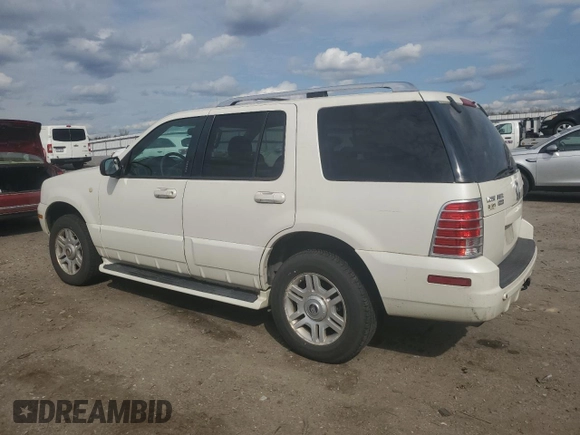 2004 Mercury Mountaineer Convenience z VIN 4M2DU86WX4ZJ38009, wystawiony jako Copart lot #51409825 z przebiegiem 135 324 mil mil oraz Czysty tytuł • Clean title. Historia ofert i sprzedaży dostępna na DreamBid. Obrazek 2.