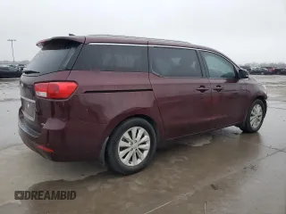 2015 Kia Sedona SX with VIN KNDMC5C13F6050505, listed as a Copart auction lot 42699575 with 119,339 mi miles and Salvage Title. Bid and sale history available at carsss.com. Image 3.