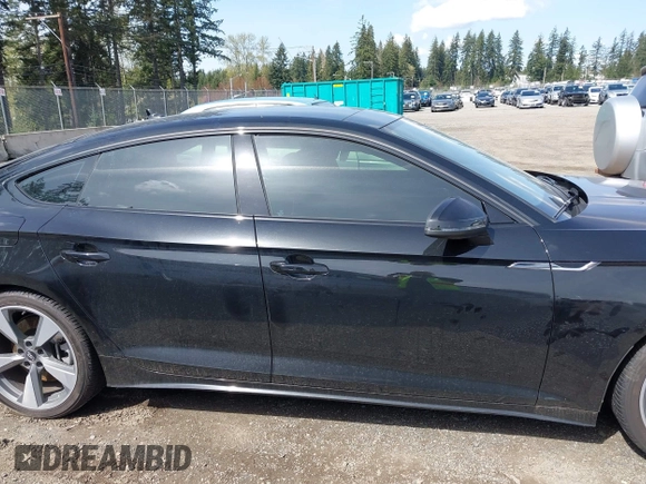 2020 Audi A5 Sportback Premium Plus with VIN WAUBNCF50LA004494, listed as a IAAI auction lot 42003551 with 32,595 mi miles. Bid and sale history available at carsss.com. Image 14.