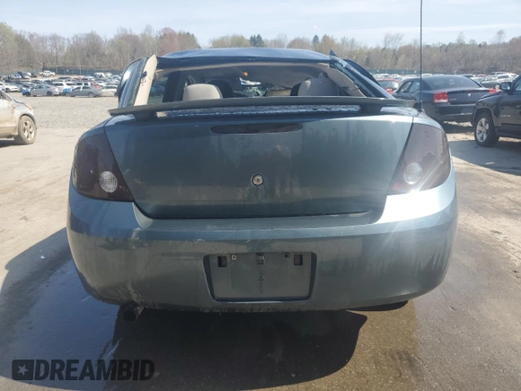 2005 Chevrolet Cobalt LS with VIN 1G1AL52F457526150, listed as a Copart auction lot 54312855 with Not Provided miles and Salvage Title. Bid and sale history available at DreamBid. Image 6.
