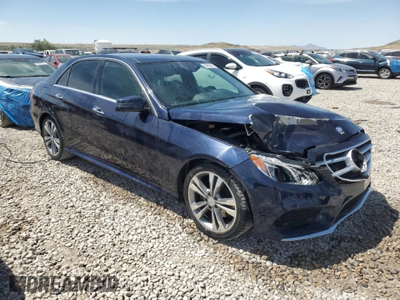 2015 Mercedes-Benz E 350 Luxury with VIN WDDHF8JB0FB133909, listed as a Copart auction lot 59902405 with 114,177 mi miles and Salvage title. Bid and sale history available at DreamBid. Image 4.