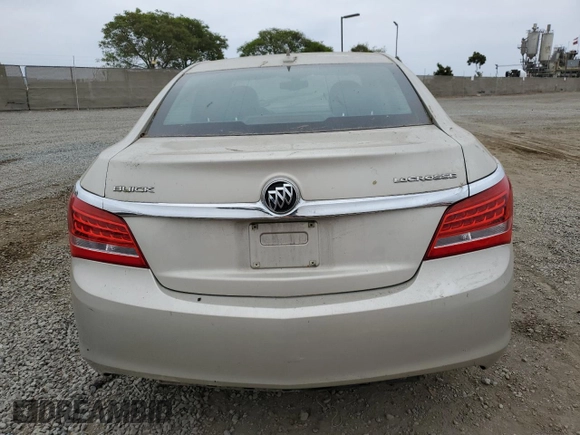 2014 Buick LaCrosse with VIN 1G4GA5GR5EF186048, listed as a Copart auction lot 57343484 with 139,188 mi miles and Salvage Title. Bid and sale history available at carsss.com. Image 6.