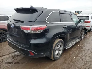 2015 Toyota Highlander Hybrid Limited with VIN 5TDDCRFH5FS009695, listed as a Copart auction lot 35913983 with 327,955 mi miles. Bid and sale history available at carsss.com. Image 3.