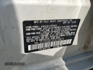2016 Subaru Crosstrek Premium с VIN JF2GPABC0G9239871, выставлен на аукционе Copart как лот 59417505 с пробегом 129 895 миль миль и Списание • Salvage title. История ставок и продаж доступна на DreamBid. Изображение 14.