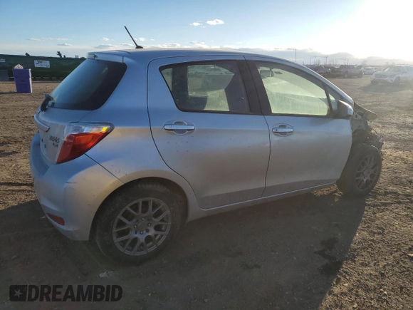 2014 Toyota Yaris L with VIN JTDKTUD37ED575367, listed as a Copart auction lot 47304735 with 221,177 mi miles and Clean Title. Bid and sale history available at DreamBid. Image 3.