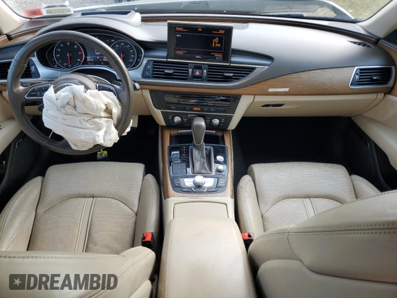 2017 Audi A7 Prestige with VIN WAU22AFC6HN012031, listed as a Copart auction lot 71198204 with 109,752 mi miles and Salvage Title. Bid and sale history available at carsss.com. Image 8.