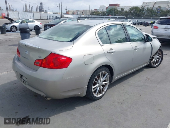2008 Infiniti G35 Journey with VIN JNKBV61E58M226917, listed as a IAAI auction lot 42081666 with 171,019 mi miles. Bid and sale history available at carsss.com. Image 4.
