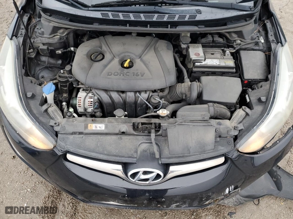 2014 Hyundai Elantra Limited with VIN 5NPDH4AE2EH482069, listed as a Copart auction lot 45669655 with 139,673 mi miles and Salvage Title. Bid and sale history available at carsss.com. Image 13.