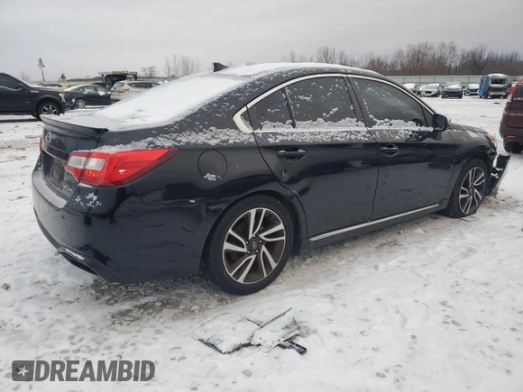 2019 Subaru Legacy Sport with VIN 4S3BNAS60K3028173, listed as a Copart auction lot 87049594 with 120,435 mi miles and Clean Title. Bid and sale history available at carsss.com. Image 3.