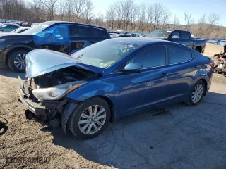 2015 Hyundai Elantra Limited with VIN KMHDH4AE7FU281903, listed as a Copart auction lot 49400465 with 164,684 mi miles and Salvage Title. Bid and sale history available at carsss.com. Image 1.