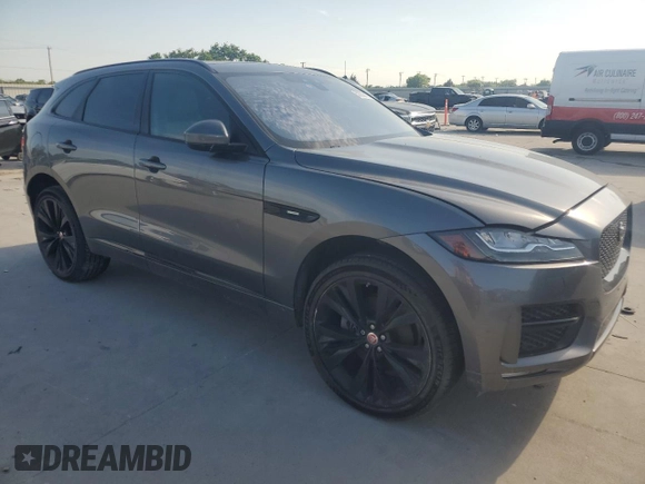2017 Jaguar F-Pace 35t R-Sport with VIN SADCL2BV7HA492920, listed as a Copart auction lot 53532875 with 132,746 mi miles and Clean title. Bid and sale history available at DreamBid. Image 4.