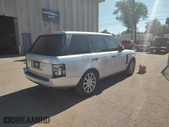 2011 Land Rover Range Rover HSE with VIN SALME1D46BA356397, listed as a Copart auction lot 60637585 with 105,160 mi miles and Clean title. Bid and sale history available at DreamBid. Image 4.